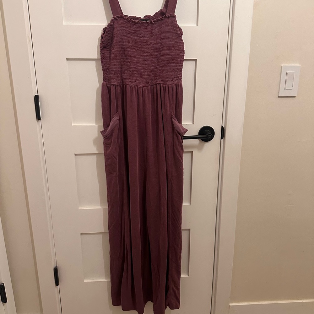 Anthropologie Plum Textured Top
